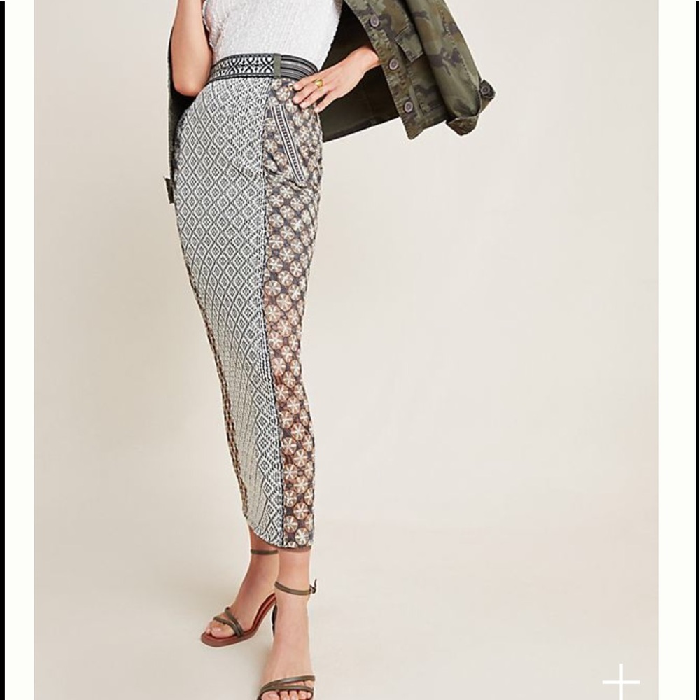 Anthropologie BYRON LARS sz 22 RYAN maxi $325 new